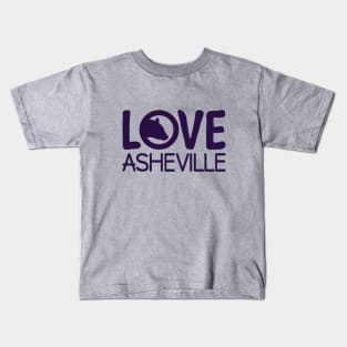 I Love AVL Black Bear - PurpleO 13 Kids T-Shirt